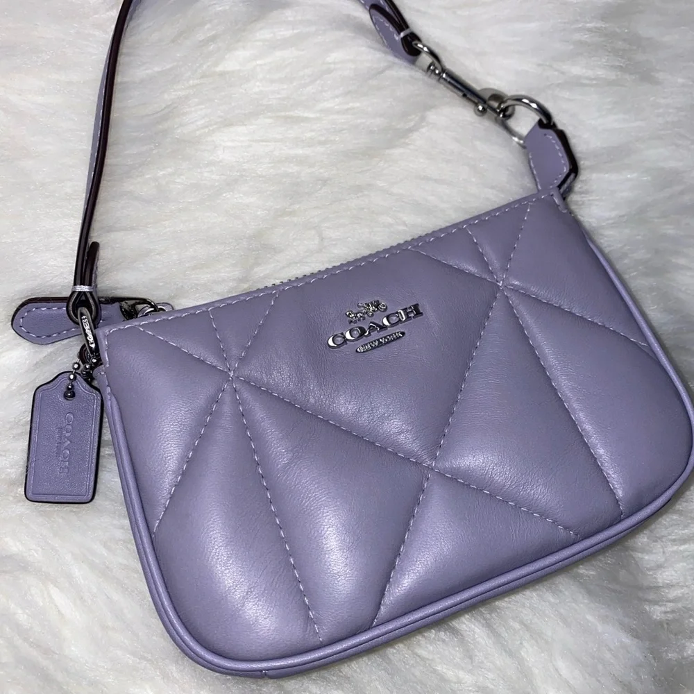 Coach nappa leather wristlet New Nolita 15 With Puffy Diamond Quilting